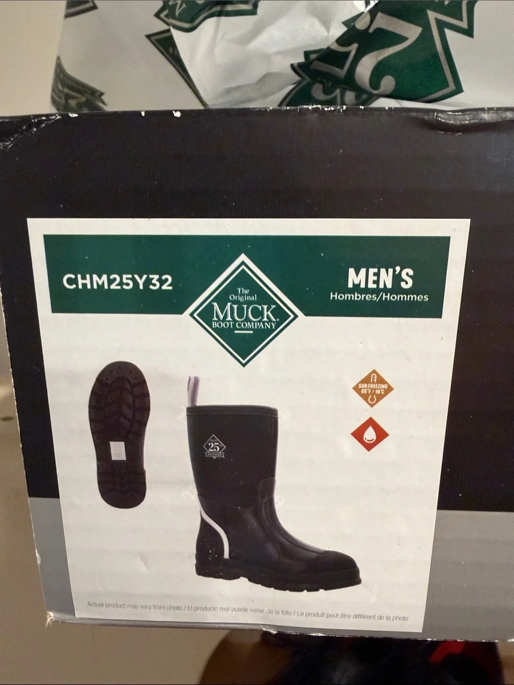 Muck 25th Anniversary Men's Dark Green Waterproof Boots